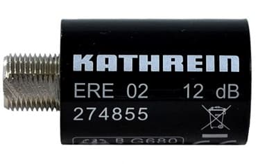 Kathrein ERE 02, F-type, F, F, Hankjønn, Hunkjønn, 0 - 2400 MHz
