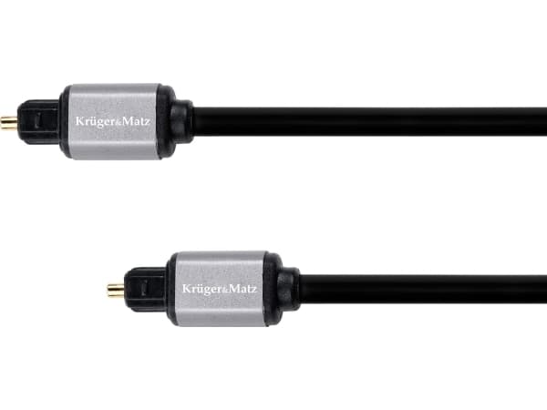 Kruger &amp; Matz Toslink - Toslink-kabel 3m svart (KM1224)
