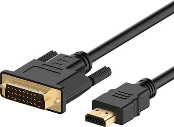 Aptel HDMI - DVI-D-kabel 1,8 m svart (HD8)
