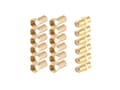 Miniatyrbild 1 av 2: shiverpeaks BS15-300014, F-typ, F, F, Guld, 6,7 mm, 18 styck