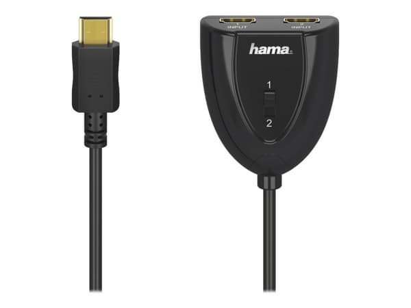 Hama - Video adapter - HDMI hann til 24 pin USB-C hunn - svart - 1080p-støtte