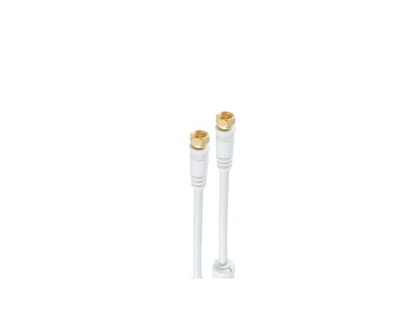 shiverpeaks BS80305 Koaksialkabel 5 m F Hvit (BS80305)