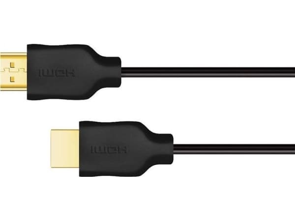 Philips SWV5531/00, 3 m, HDMI Typ A (standard), HDMI Typ A (standard), 3D kompatibilitet, 18 Gbit/s, Svart
