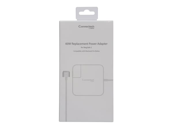 Connectech MagSafe 2, Sisätila, AC, 16,5 V, 3,65 A, Valkoinen