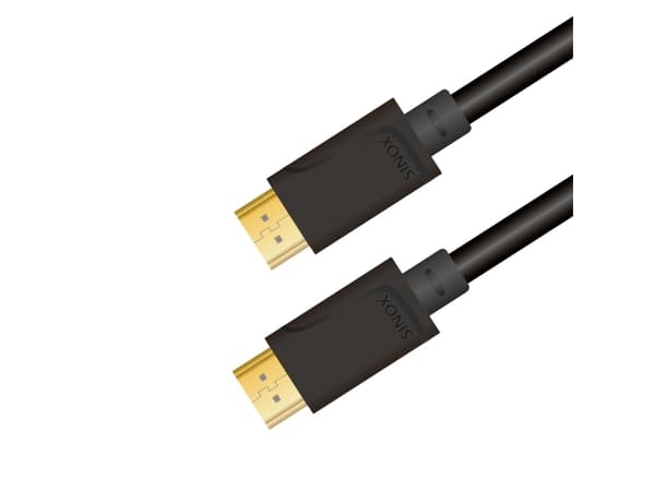 Sinox HDMI™ kabel 4K60Hz+E. 10m. Sort