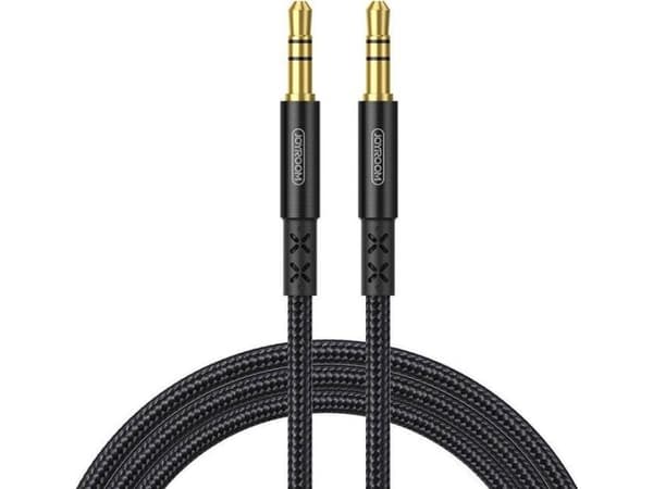 Kabel Joyroom Jack 3.5mm - Jack 3.5mm 1m czarny (SY-10A1)