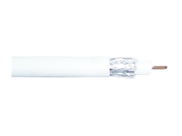 SX Antenna Coax 75DB 5.8mm 10m White