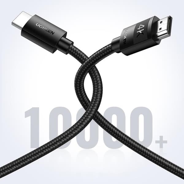 Ugreen HDMI 2.0 Till HDMI 2.0 Kabel 1m - Svart