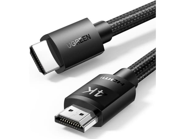Ugreen 40101, 2 m, HDMI Type A (Standard), HDMI Type A (Standard), 18 Gbit/s, Audio Return Channel (ARC), Black