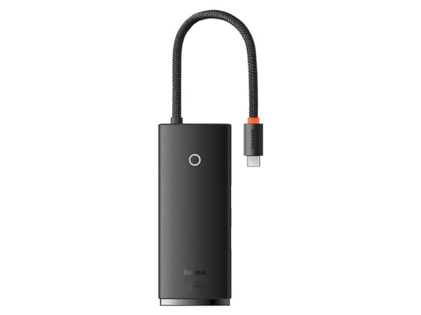 Baseus WKQX050001, USB typ-C, HDMI, USB 3.2 Gen 1 (3.1 Gen 1) typ-A, USB typ-C, MicroSD (TransFlash), SD, 5000 Mbit/s, 2160p, svart