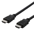 Pikkukuva 1 / 3: DELTACO HDMI-kaapeli, CCS, HDMI High Speed w/Ethernet, 1,0m, musta