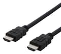 Miniatyrbillede 2 af 3: DELTACO HDMI cable FSC, HDMI High Speed w/Ethernet, CCS, 3,0m, black