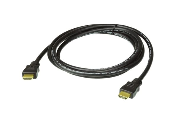 ATEN 1M HDMI 2.0-kabel M/M 30AWG gull, svart