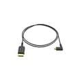 Pikkukuva 1 / 3: 8Sinn Kabel Micro HDMI-HDMI Vinklad Extra Tunn 40cm