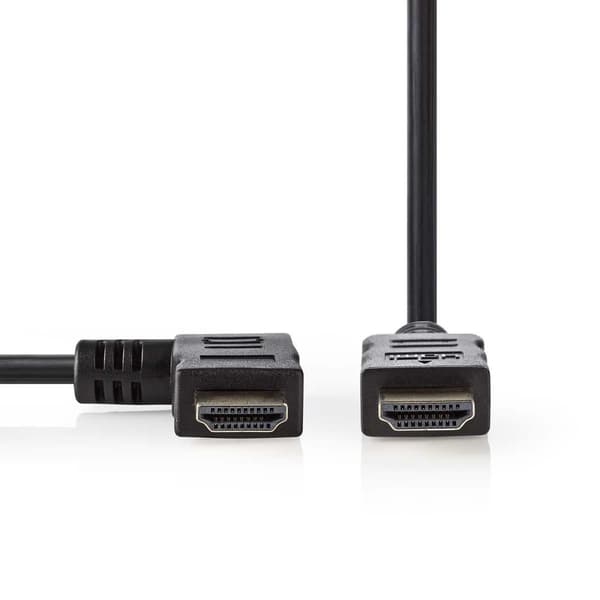 Nedis High Speed ​​HDMI ™ Kaapeli Ethernet | HDMI™ liitin | HDMI™ liitin | 4K@30Hz | 10.2 Gbps | 1.50 m | Pyöreä | PVC | Musta | Blister
