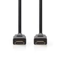 Miniatyrbillede 3 af 5: Nedis Premium High Speed ​​HDMI ™ kabel med Ethernet | HDMI™ Stik | HDMI™ Stik | 4K@60Hz | 18 Gbps | 2.00 m | Runde | PVC | Sort | Konvolut