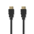 Miniatyrbillede 4 af 5: Nedis Premium High Speed ​​HDMI ™ kabel med Ethernet | HDMI™ Stik | HDMI™ Stik | 4K@60Hz | 18 Gbps | 2.00 m | Runde | PVC | Sort | Konvolut