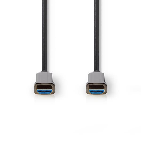 Nedis Aktiv Optical Ultra High Speed HDMI-Kabel med Ethernet | HDMI ™ -kontakt | HDMI ™ -kontakt | 8K@60Hz | 48 Gbps | 100.0 m | Rund | PVC | Sort |