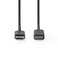 Pikkukuva 3 / 6: Nedis DisplayPort kaapeli | DisplayPort uros | HDMI™ liitin | 4K@60Hz | Niklattu | 2.00 m | Pyöreä | PVC | Musta | Laatikko
