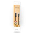 Miniatyrbild 4 av 4: Nedis Displayport-kabel | DisplayPort Hane | HDMI™ Kontakt | 4K@30Hz | Nickelplaterad | 1.00 m | Rund | PVC | Antracit | Låda