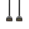 Miniatyrbilde 3 av 4: Nedis Ultra High Speed ​​HDMI ™ Cable | HDMI ™ -kontakt | HDMI ™ -kontakt | 8K@60Hz | 48 Gbps | 5.00 m | Rund | 6.7 mm | Sort | Boks