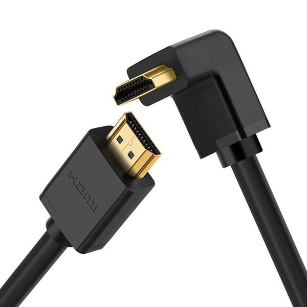 Ugreen Angled HDMI Kabel 90° 4K 2m - Svart