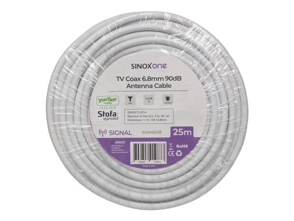 Sinox One - Bulk-antennikaapeli - 20 m - koaksiaalinen