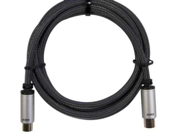 Sinox - Antennekabel - IEC-kobling hann til IEC-kobling hunn - 3 m - koaksial