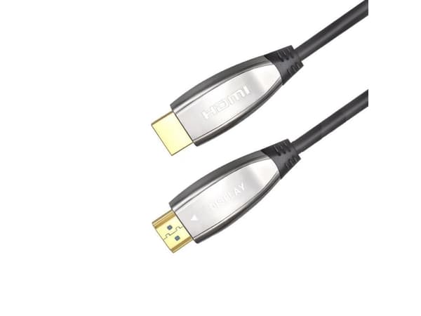 Sinox - High Speed - HDMI-kabel med Ethernet - HDMI hann til HDMI hann - 100 m - fiberoptisk - 4K-støtte