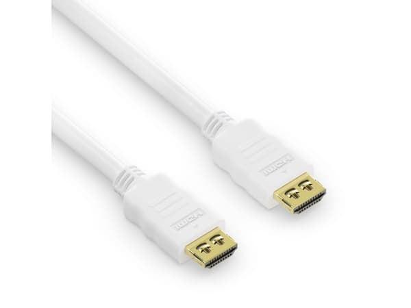 PureLink PI1002-005, 0,5 m, HDMI-tyyppi A (vakio), HDMI-tyyppi A (vakio), 18 Gbit/s, Äänen paluukanava (ARC), Valkoinen