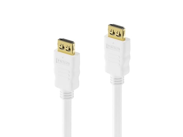 PureLink PI1002-005, 0,5 m, HDMI-tyyppi A (vakio), HDMI-tyyppi A (vakio), 18 Gbit/s, Äänen paluukanava (ARC), Valkoinen