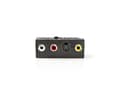 Miniatyrbilde 2 av 4: Nedis CVGB31902BK, 3 x RCA, Hunkjønn, Hunkjønn, Sort, Akrylonitril-butadien-styren (ABS), 185 mm