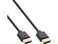 Miniatyrbilde 3 av 3: InLine 17902S, 2 m, HDMI Type A (Standard), 2 x HDMI Type A (Standard), 3D, 48 Gbit/sek., Sort