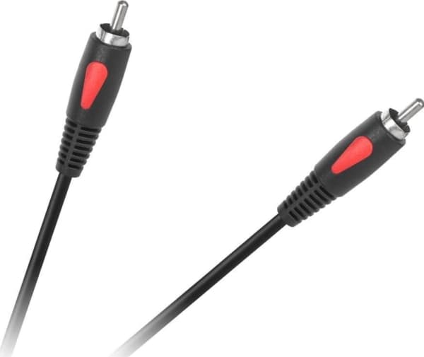 Cabletech RCA (Cinch) - RCA (Cinch) 1,8 m svart (KPO4000-1,8)