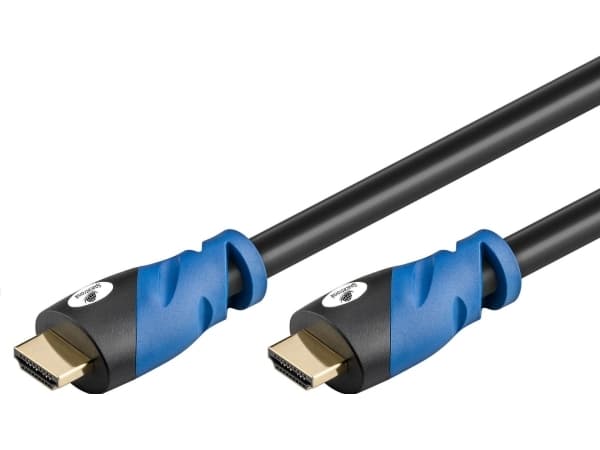 Spacetronik HDMI - HDMI 2m blå kabel (5903031005950)