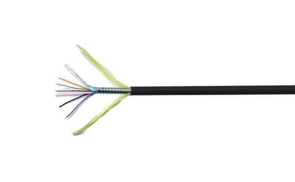 VivoLink - HDMI-kabel med Ethernet - HDMI hann til HDMI hann - 20 m - fiberoptisk - svart - 4 K 60 Hz (4096 x 2160) støtte, armored