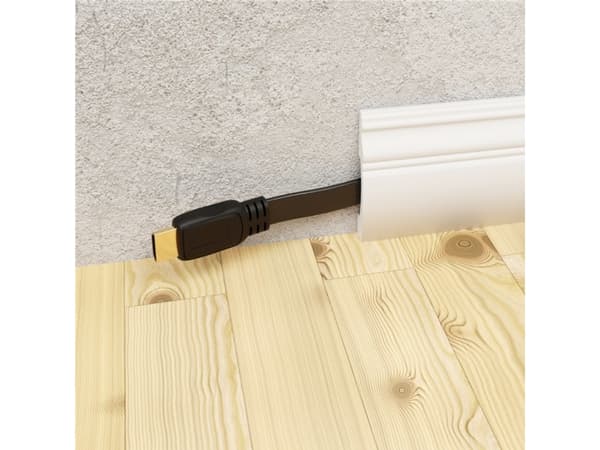 Goobay Slim HDMI 2.0 han med Ethernet 5 m Fladt Kabel 4K 60Hz Lajittelu