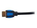 Miniatyrbilde 3 av 5: C2G 10ft HDMI Cable with Gripping Connectors - High Speed 4K HDMI Cable - 4K 60Hz - M/M - HDMI-kabel med Ethernet - HDMI hann til HDMI hann - 3.05 m