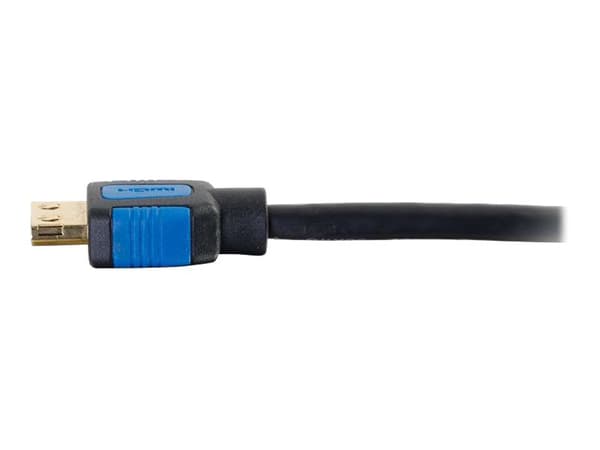 C2G 10ft HDMI Cable with Gripping Connectors - High Speed 4K HDMI Cable - 4K 60Hz - M/M - HDMI-kabel med Ethernet - HDMI hann til HDMI hann - 3.05 m