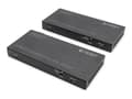Miniatyrbilde 1 av 5: DIGITUS HDBadeT HDMI KVM Extender 150m/4K/60Hz/USB 2.0/PoC/IR/svart
