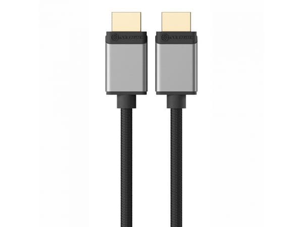 ALOGIC SULHD01-SGR, 1 m, HDMI-tyyppi A (vakio), HDMI-tyyppi A (vakio), Harmaa