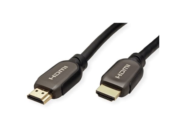 ROLINE 11046010, 1 m, HDMI Typ A (standard), HDMI Typ A (standard), 3D kompatibilitet, Svart