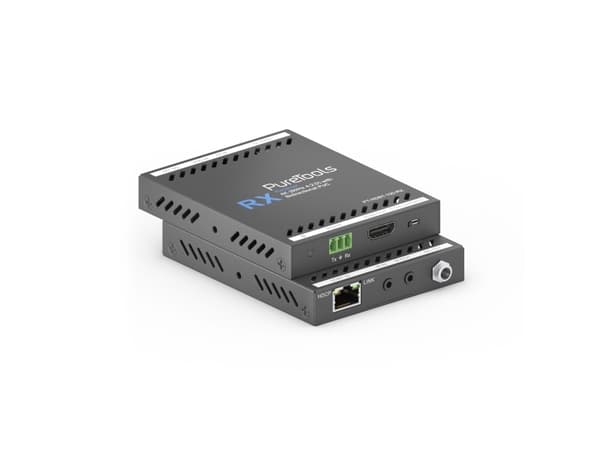 PureTools PT-HDBT-100, 3840 x 2160 piksler, AV-sender og -mottaker, 70 m, Koblet med ledninger (ikke trådløs), HDCP