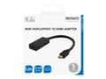 Miniatyrbilde 2 av 4: DELTACO - Video adapter - Mini DisplayPort hann til HDMI hunn - 20 cm - svart - støtte for 4K 60 Hz (3840 x 2160)