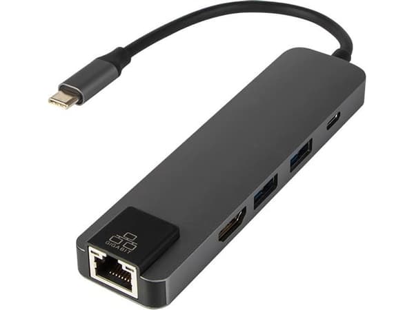 Blow USB-C RJ45+HDMI K-03 verkkokortti