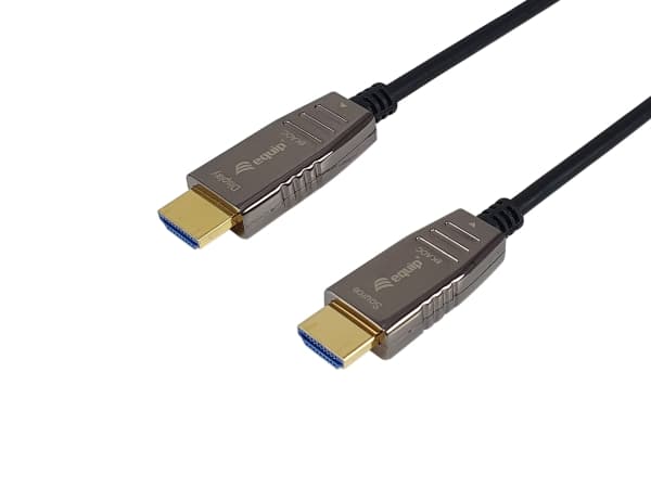 Equip 119452, 20 m, HDMI Typ A (standard), HDMI Typ A (standard), 3D kompatibilitet, Ljudreturkanal (ARC), Svart