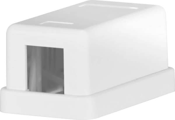 EFB Keystone koblingsboks, 1 port, utenpåliggende,