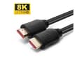 Miniatyrbilde 3 av 5: MicroConnect - Ultra High Speed - HDMI-kabel - HDMI hann til HDMI hann - 10 m - svart - 8K 60Hz støtte
