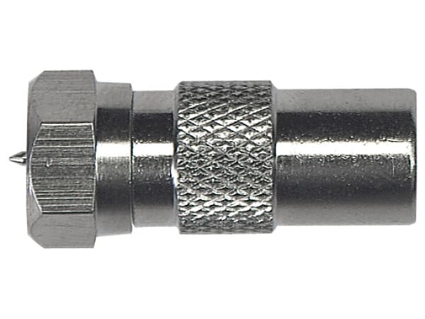 Axing CFA01000, F-type/BNC, F, DIN 45325, Hankjønn, Hankjønn, Rustfritt stål