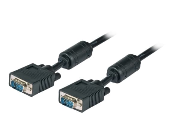 EFB-Elektronik SVGA/HDTV liitäntäkaapeli, 2x HD-DSub 15, uros-naaras, 1.8m, musta Valmistaja: EFB Elektronik (K5326SW.1,8V2)